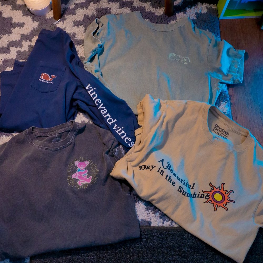 Pacsun graphic tees & long sleeve